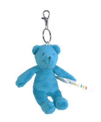 Porte-clés ours bleu Les P'tits Doudous de l'hôpital Moulin Roty