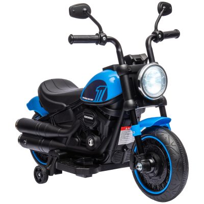 HOMCOM Moto électrique pour enfant de 18 à 36 mois 6V 2 vitesses réglables 1