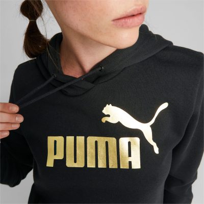 PUMA Sweatà capuche Essentials+ Metallic Logo Femme