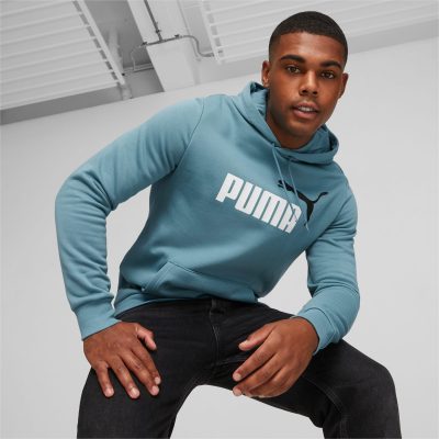 PUMA Sweatà capuche Essentials+ Two-Tone Big Logo Homme