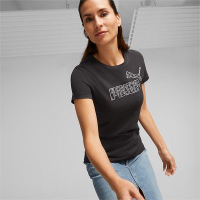 PUMA T-Shirt Animal ESS+ Femme