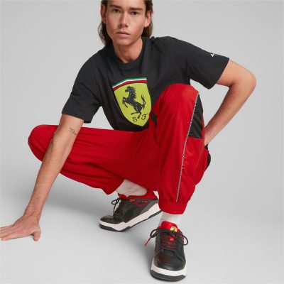 PUMA T-Shirt Big Shield Scuderia Ferrari pour Homme