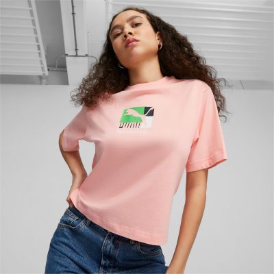 PUMA T-Shirt Brand Love Classics Femme