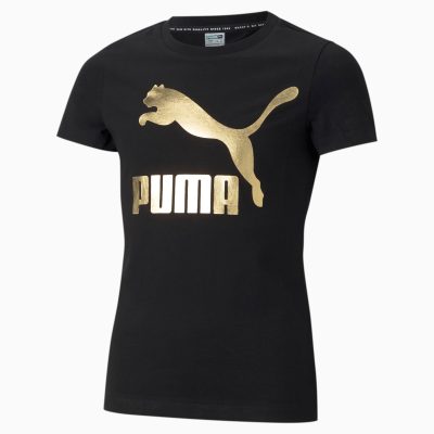 PUMA T-Shirt Classics Logo enfant et adolescent pour Femme