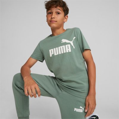 PUMA T-Shirt Essentials Logo Enfant et Adolescent pour Homme