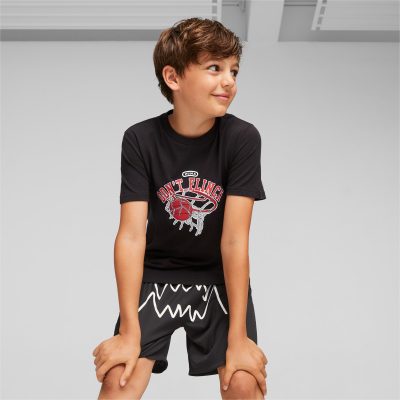 PUMA Chaussure T-Shirt de basketballà imprimés Enfant et Adolescent