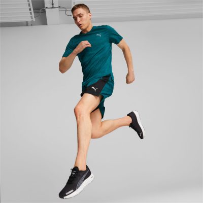 PUMA T-Shirt de running Run Favourite Heather Homme/Bruyère
