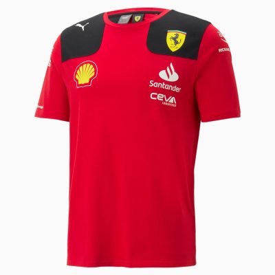 PUMA T-Shirt d'équipe Scuderia Ferrari 2023 pour Homme