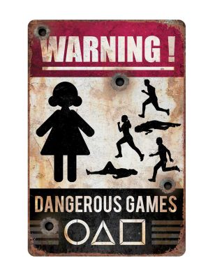 Affiche dangerous game 24 x 36 cm