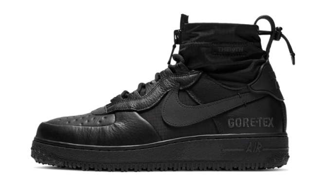 Nike Air Force 1 Gore Tex High Triple Black