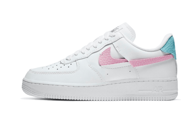 Nike Air Force 1 Low Lxx White Pink Aqua