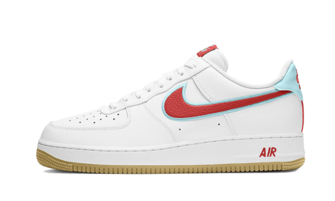 Nike Air Force 1 Low White Chile Red Glacier Ice