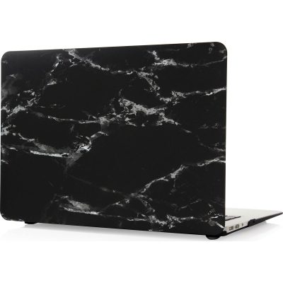 Mobigear Marble - Apple MacBook Pro 15 Pouces (2016-2019) Coque MacBook Rigide - Noir