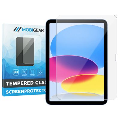 Mobigear - Apple iPad 10 (2022) Verre trempé Protection d'écran - Compatible Coque