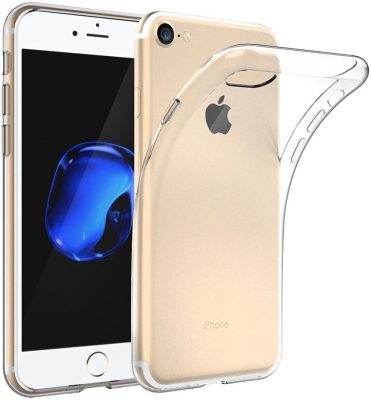 Mobigear Basics - Coque Apple iPhone SE (2022) Coque arrière en TPU Souple - Transparent