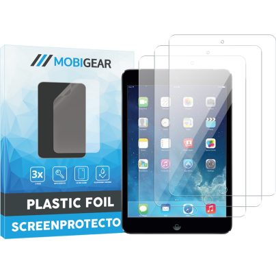 Mobigear - Apple iPad Mini 1 (2012) Protection d'écran Film - Compatible Coque (Lot de 3)