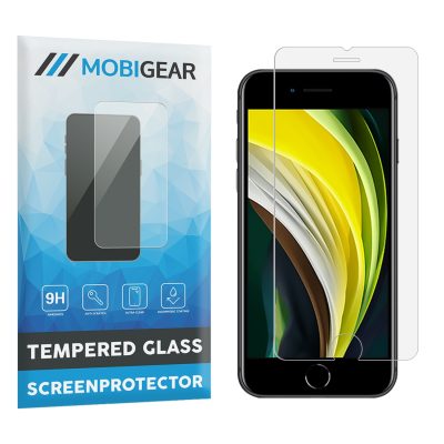Mobigear - Apple iPhone 7 Verre trempé Protection d'écran - Compatible Coque