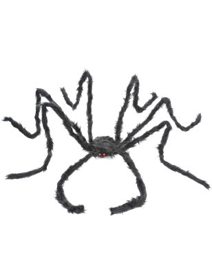Araignée géante velue noire 2 m x 24 cm