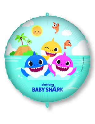 Ballon en aluminium Baby Shark 46 cm