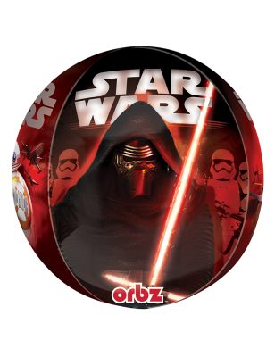 Ballon en aluminium Personnages Star Wars VII 38 x 40 cm