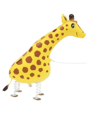 Ballon métallique girafe marchante 86