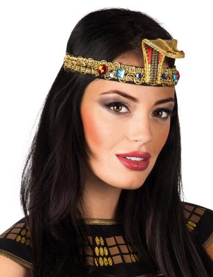 Bandeau égyptien avec faux joyaux adulte
