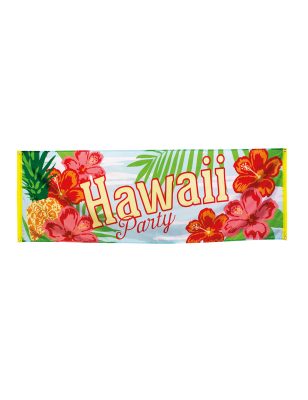 Bannière Hawaï party 74 X 220 cm
