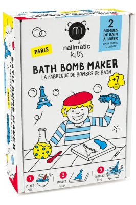 Coffret enfant DIY boules de bain Paris                                - Nailmatic