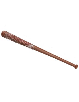 Batte de baseball avec barbelé ensanglanté 75 cm