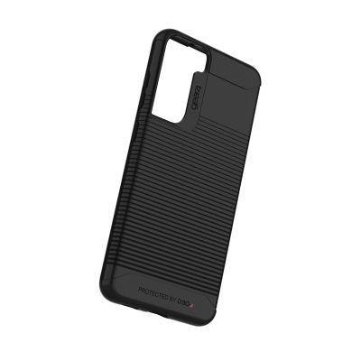 Gear4 Havana - Coque arrière rigide pour Samsung Galaxy S21 FE - Noir