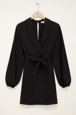 Robe noire avec ceinture | My Jewellery