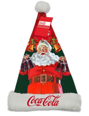 Bonnet lumineux géant Coca-Cola