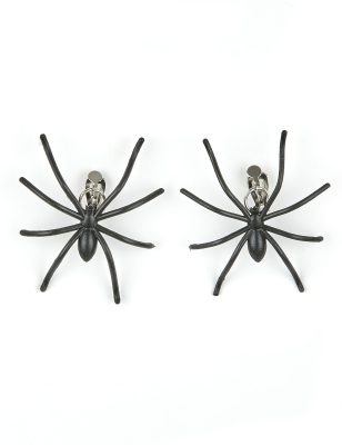 Boucles d'oreilles araignées adulte Halloween