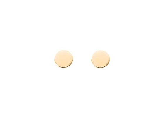 Boucles d'oreilles pastilles plaqué or - Pour Femme - Bijoux Elise et moi