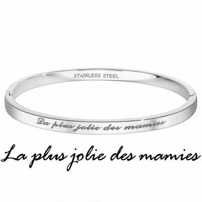Bracelet Femme Athème - B2541-06-ARGENT Acier Argent
