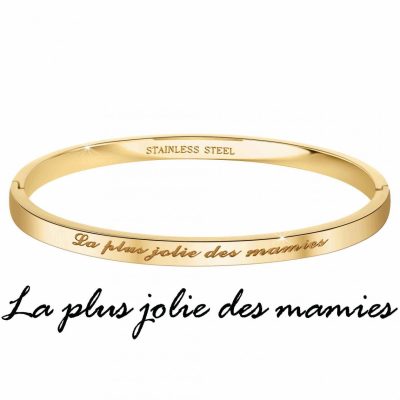 Bracelet Femme Athème - B2541-06-DORE Acier Doré