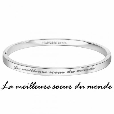 Bracelet Femme Athème - B2541-07-ARGENT Acier Argent