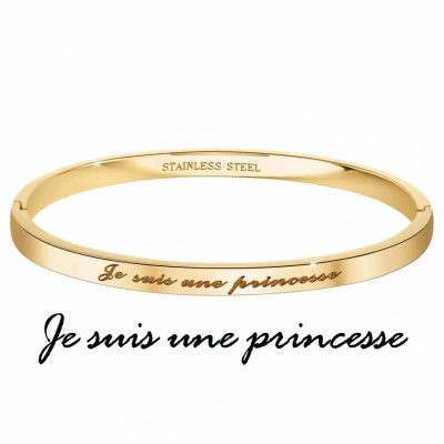 Bracelet Femme Athème - B2541-12-DORE Acier Doré