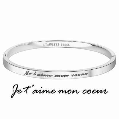 Bracelet Femme Athème - B2541-13-ARGENT Acier Argent