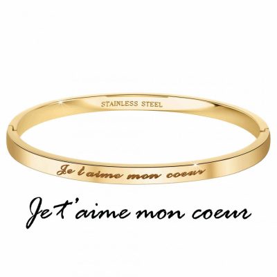 Bracelet Femme Athème - B2541-13-DORE Acier Doré