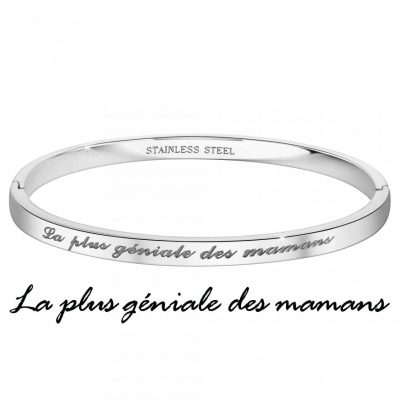Bracelet Femme Athème - B2541-16-ARGENT Acier Argent