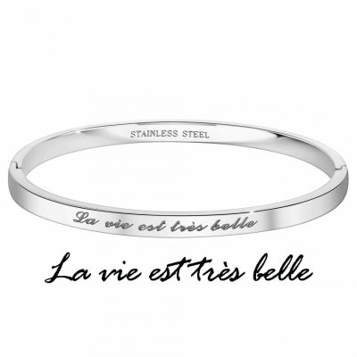 Bracelet Femme Athème - B2541-19-ARGENT Acier Argent