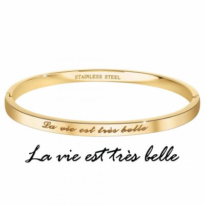 Bracelet Femme Athème - B2541-19-DORE Acier Doré