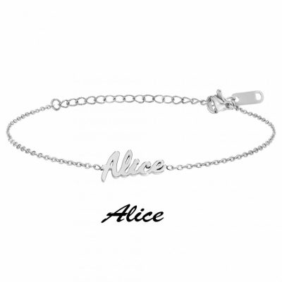 Bracelet Femme Athème - B2694-ARGENT-ALICE Acier Argent