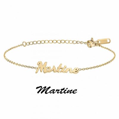 Bracelet Femme Athème - B2694-DORE-MARTINE Acier Doré