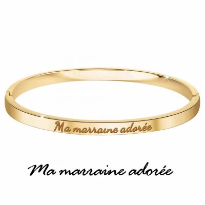 Bracelet Femme Athème - B2803-18-DORE Acier Doré