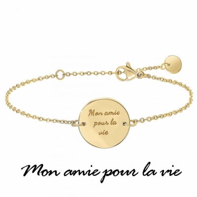 Bracelet Femme Athème - B2816-DORE Acier Doré