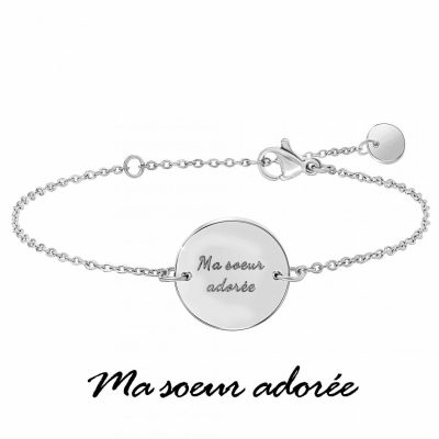 Bracelet Femme Athème - B2817-ARGENT Acier Argent