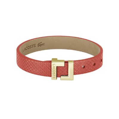 Bracelet Femme Lacoste Lura - 2040217 CUIR Doré