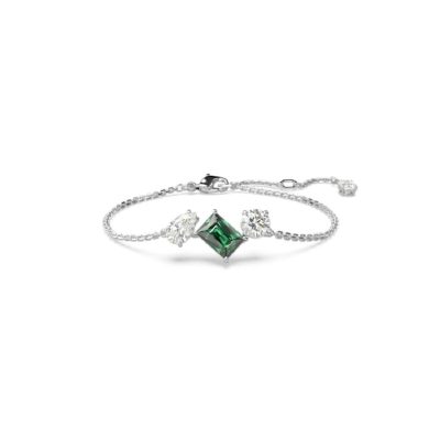 Bracelet Femme Swarovski Mesmera  5668360 Green - White/RHS M